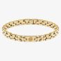 BOSS Archer Yellow Gold Tone Plated Stainless Steel Link Bracelet 1580889