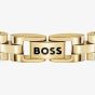 BOSS Archer Yellow Gold Tone Plated Stainless Steel Link Bracelet 1580889