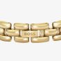 BOSS Violet Yellow Gold Tone Plated Stainless Steel Link Bracelet 1580897