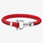 OMEGA Sailing Red Rubber Bracelet B34STA050960