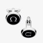 OMEGA Omegamania Black Lacquer Cufflinks C91STA0206105