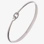 Lauren Ralph Lauren Silver Plain Bangle 60542804-G03