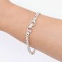 Lauren Ralph Lauren Silver Curb Chain Bracelet 14B00308