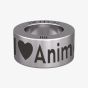 Notch Animals I Heart Animals Silver Charm 00028-SS