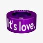 Notch Love It's Love Actually Heart Purple Charm 00093-PU
