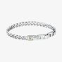 Maserati Silver Curb Link Bracelet JM422AVD09