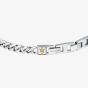Maserati Silver Curb Link Bracelet JM422AVD09