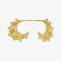 Maanesten Gold Plated Sadiq Crescent Moon Earrings 9866A