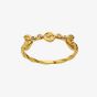 Maanesten Gold Plated Lucilia Moon Ring 4816A