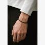 Steel & Barnett Black Stainless Steel Box Link Bracelet B-BOX02