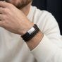 Steel & Barnett Bonacci Brown Leather Layered Multi Strand Bracelet LBB/003