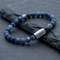 Steel & Barnett Natural Ned Sodalite Bead Bracelet SBNN/006