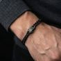 Steel & Barnett Svelte Stephen Black Edition Link Chain Bracelet BEB/001