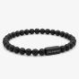 Steel & Barnett Natural Ned Black Edition Onyx Gemstone Bead Bracelet BEB/002