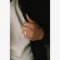 Steel & Barnett Nova 18ct Yellow Gold Plated Watch Link Ring R-NOV03