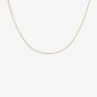 9ct Yellow Gold Diamond-Cut Curb Chain 1.13.0022