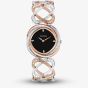 Sekonda Dress Hidden Hearts Stone Set Rose Gold & Silver Watch 40508