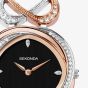 Sekonda Dress Hidden Hearts Stone Set Rose Gold & Silver Watch 40508
