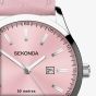 Sekonda Classic Taylor Pink Leather Strap Watch 40550