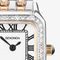Sekonda Monica Silver & Rose Gold Plated Stone Set Watch 40643