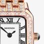 Sekonda Monica Rose Gold Plated Crystal Set Watch 40662
