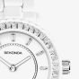Sekonda Ladies Margot White Alloy Watch 40687