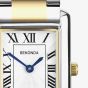 Sekonda Ladies Colette Two Tone Rectangular Watch 40693