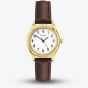 Sekonda Ladies Evans Brown Leather Strap Watch 40714