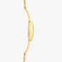 Sekonda Ladies Classic Bellamy Oval Dial Gold Plated Stainless Steel Bracelet Watch 40741