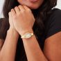 Sekonda Ladies Classic Bellamy Oval Dial Gold Plated Stainless Steel Bracelet Watch 40741