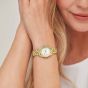 Sekonda Ladies Classic Francis Gold Plated White Dial Watch 40729