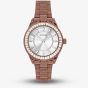 Sekonda Ladies Dress Margot Silver Dial Brown Stainless Steel Bracelet  Watch 40733