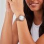 Sekonda Ladies Dress Margot Silver Dial Brown Stainless Steel Bracelet  Watch 40733