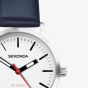 Sekonda Modern Nordic Blue Leather Strap Watch 40484