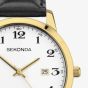 Sekonda Classic Easy Reader Gold Plated Watch 30130