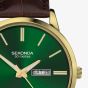 Sekonda Jackson Gold & Brown Leather Watch 30151