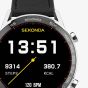 Sekonda Active Plus Black Leather Smart Watch 30178