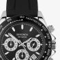 Sekonda Circuit Chronograph Black Rubber Strap Watch 30199