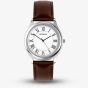 Sekonda Mens Evans Brown Leather Strap Watch 30249