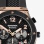 Sekonda Mens Titan Black Dial Chronograph Watch 30257
