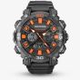 Sekonda Mens Black & Orange Dual Display Watch 1037