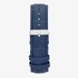 Sekonda Mens Classic Rene White Dial Blue Leather Strap Watch 30286