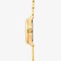 Sekonda Mens Octaire Silver Dial Gold Plated Stainless Steel Bracelet Watch 30283