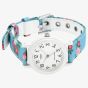 Casio Junior Multicolour Flower Fabric Strap Watch LQ-139LB-2B2ER