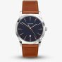 Sekonda Classic Navy & Brown Watch 1559