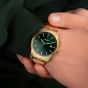 Sekonda Taylor Gold Plated Green Dial Watch 1996