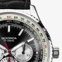 Sekonda Pilot Maverick Black Leather Strap Watch 30035