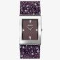 Sekonda Ladies Seksy Rocks Purple Dial Stone Set Bracelet Watch 2857