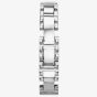 Sekonda Ladies Seksy Edge Silver Stone Set Dial Two Tone Bracelet Watch 2865