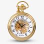 Sekonda Classic Gold Plated Skeleton Pocket Watch 1110